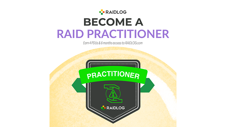 RAID Log Practitioner Certification Training 2025